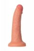 Realistic dildo Caliber 20/4 , PVC, flesh,  length 20cm, diameter 4cm